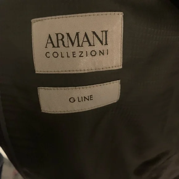 Armani G line blazer maroon